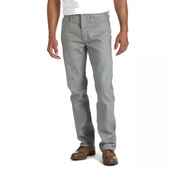Levi's Men's 501 Original Straight Fit Jeans - Grey - Hibbett